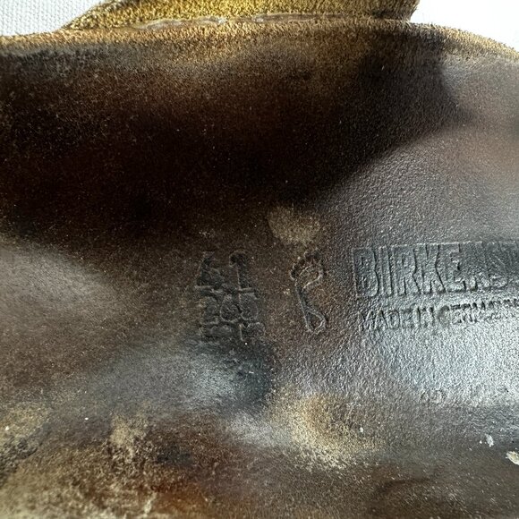Birkenstock Gizah Leather Cork Sandals  - Size 41 - Picture 10 of 10